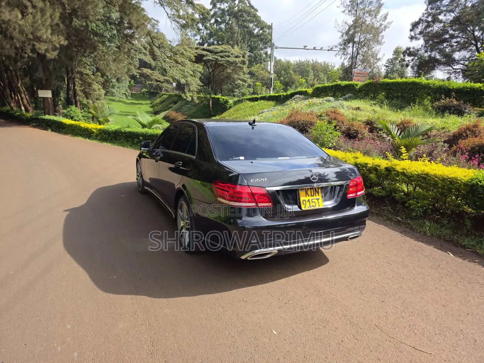 Mercedes-Benz E220 2016 Matt Black