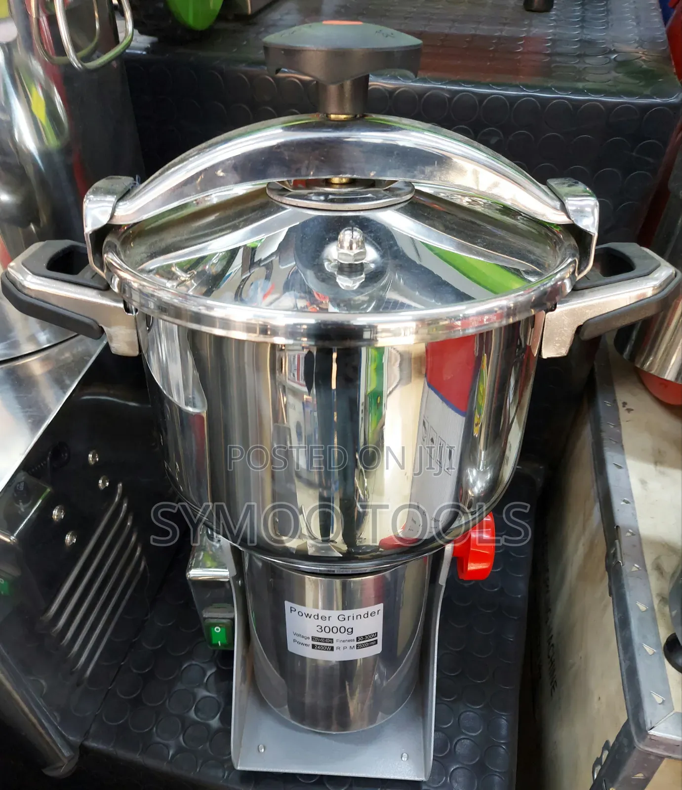 A Reliable 3kg High-Speed Commercial Powder Grinder