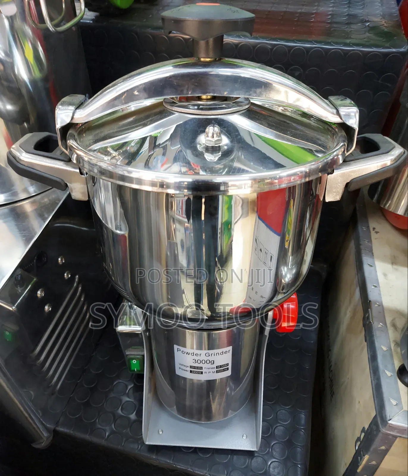 A Reliable 3kg High-Speed Commercial Powder Grinder