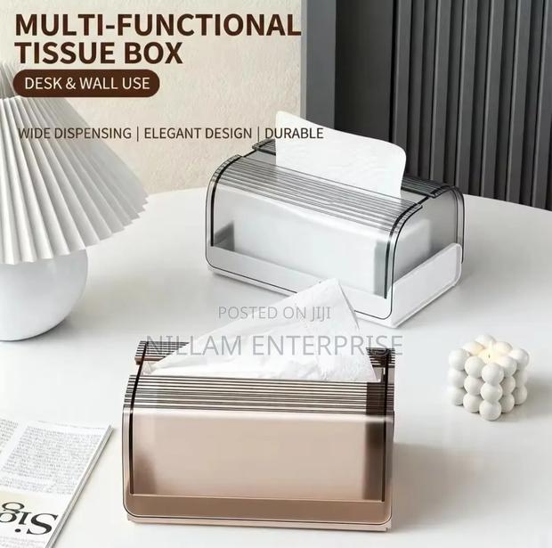Acrylic Multifunctional Serviette Holder. - main view