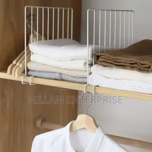 Metallic Closet Wardrobe Dividers