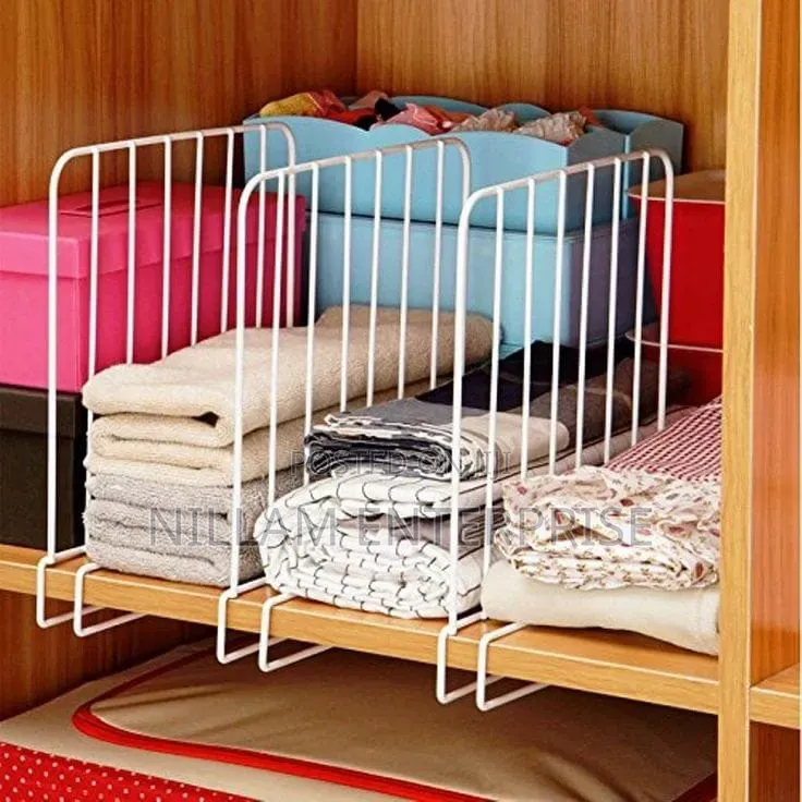 Metallic Closet Wardrobe Dividers