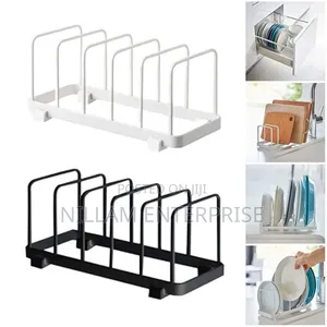 5 Slot Quality Metallic Dish Rack/Plate Holder.