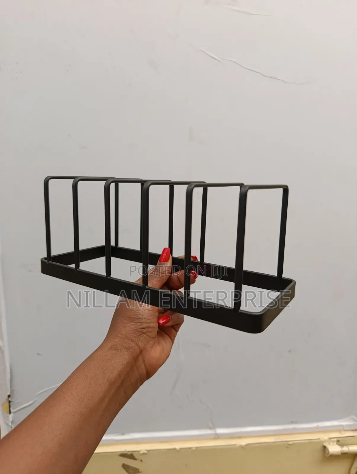 5 Slot Quality Metallic Dish Rack/Plate Holder.