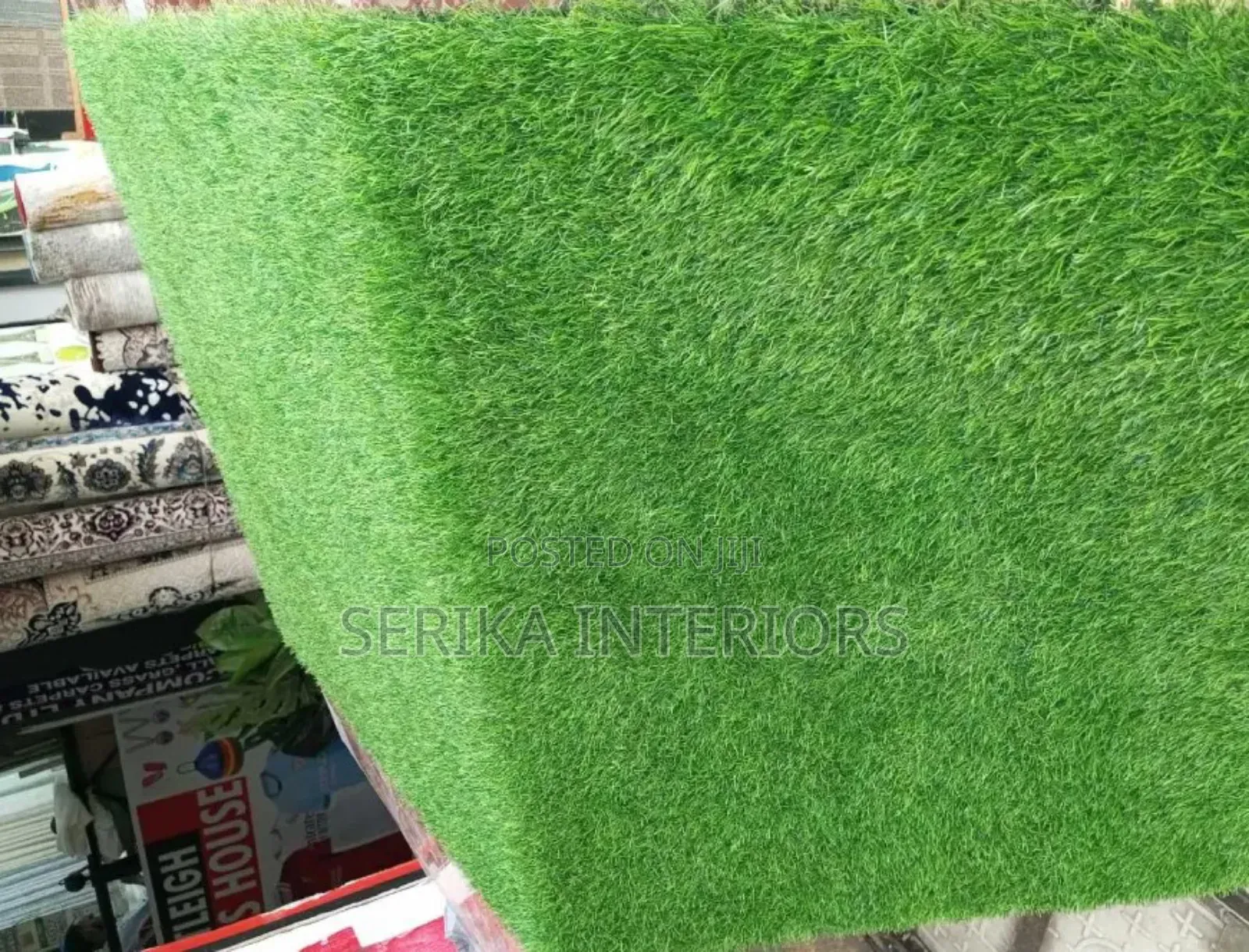 Green and Red Grass Carpets Grass Carpets Environmental Friendly
