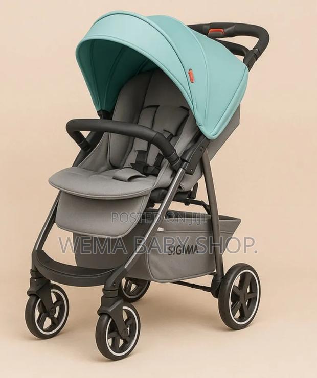 Baby Stroller – Foldable Pram With Comfortable Seat,Safety Harness