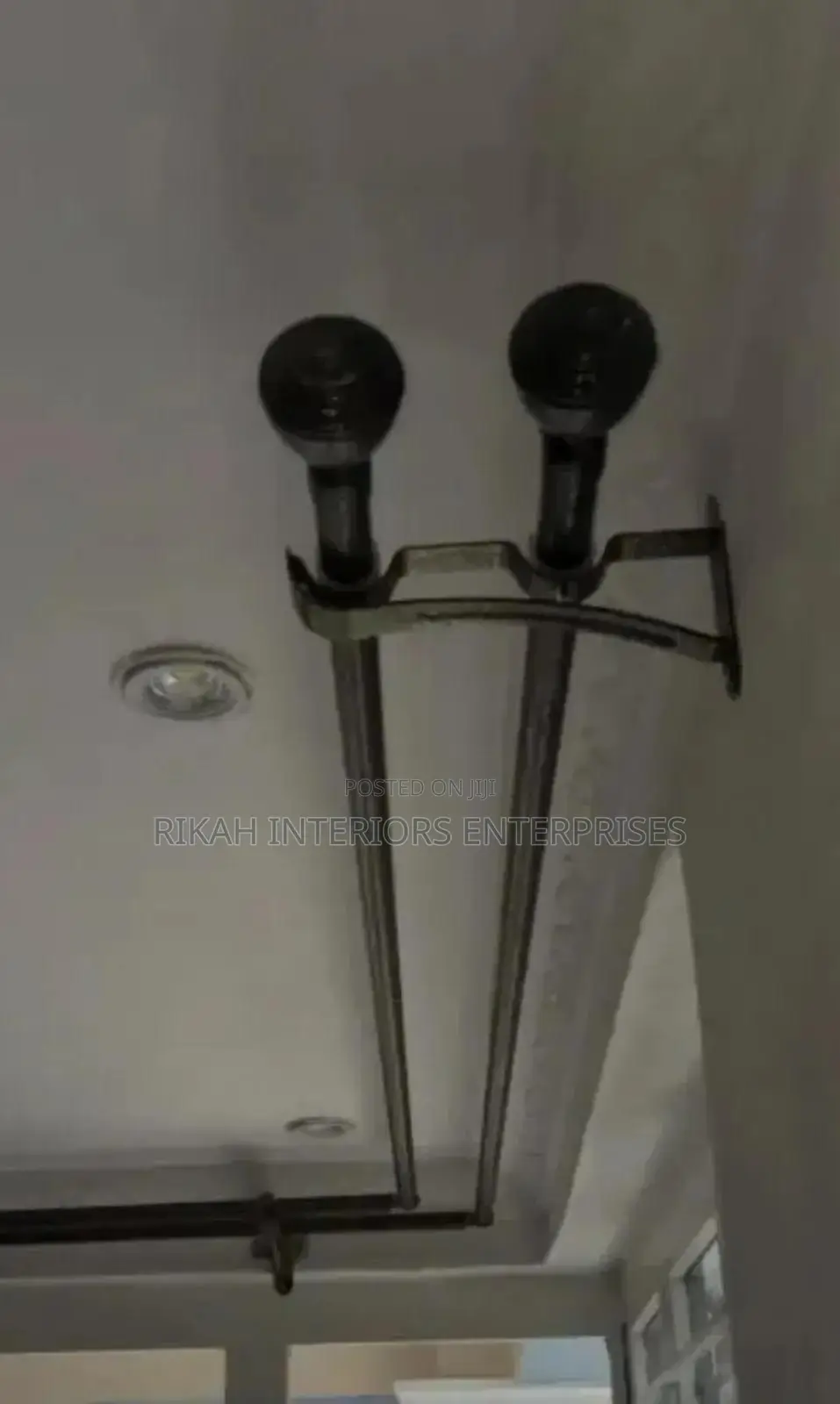 Jua Kali Curtain Rods Curtain Rods Powdered Environmental Friendly