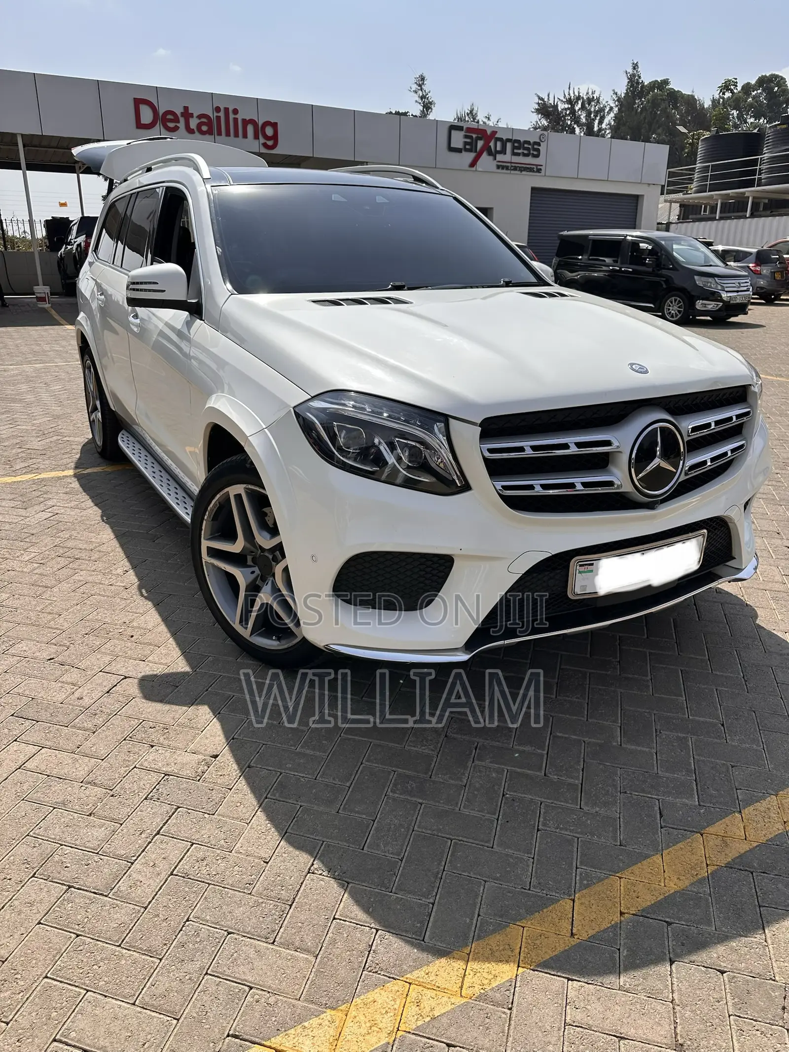 Mercedes-Benz GLS-Class GLS350d 4Matic 2017 White