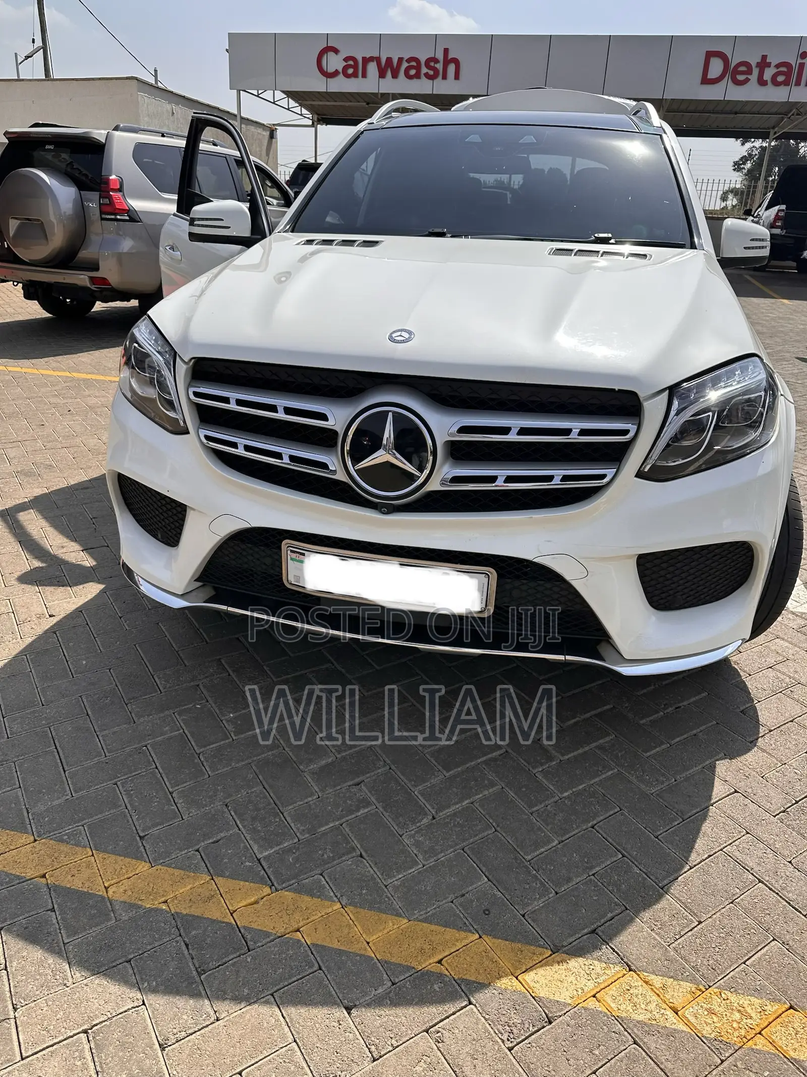 Mercedes-Benz GLS-Class GLS350d 4Matic 2017 White