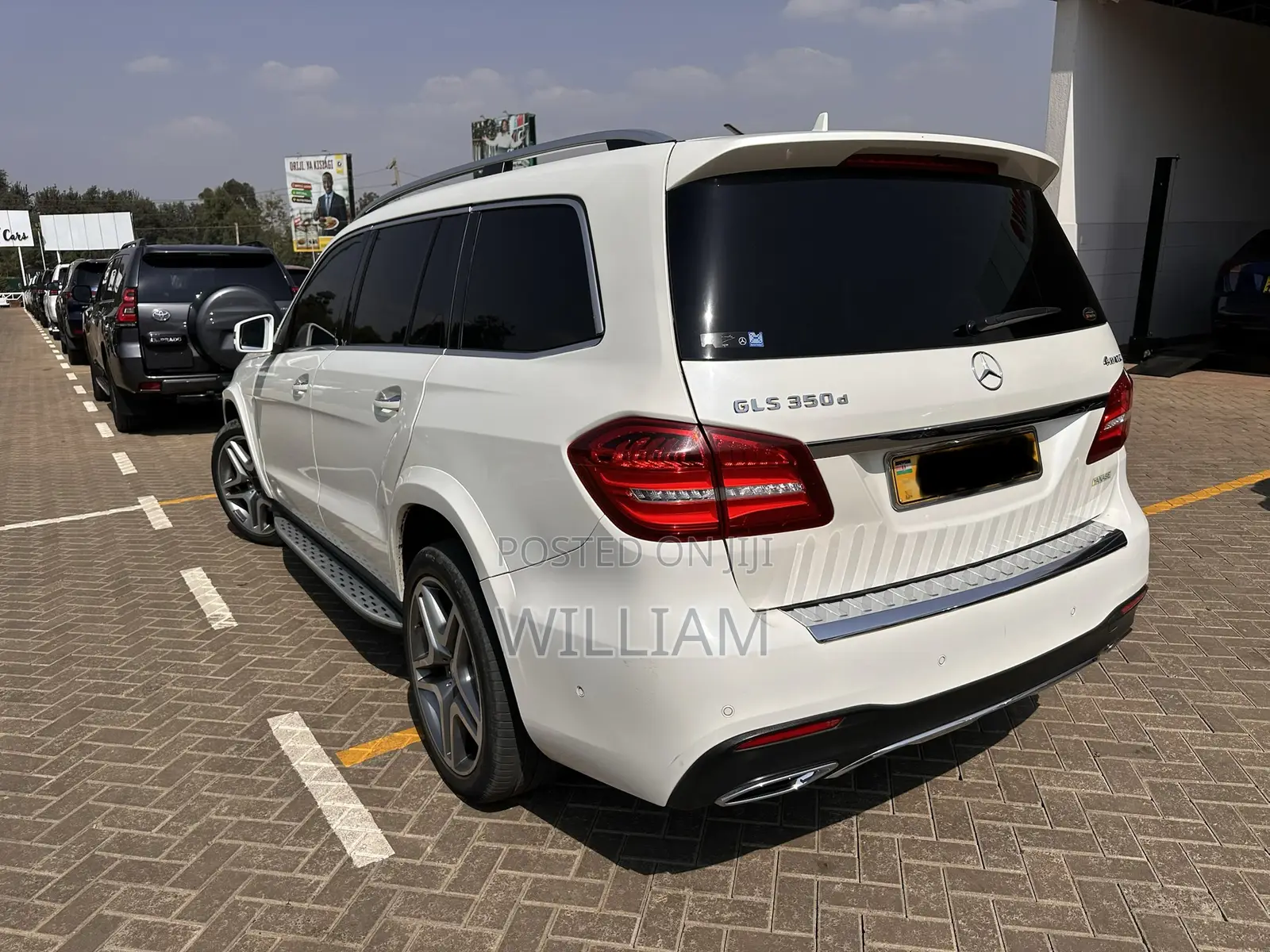 Mercedes-Benz GLS-Class GLS350d 4Matic 2017 White