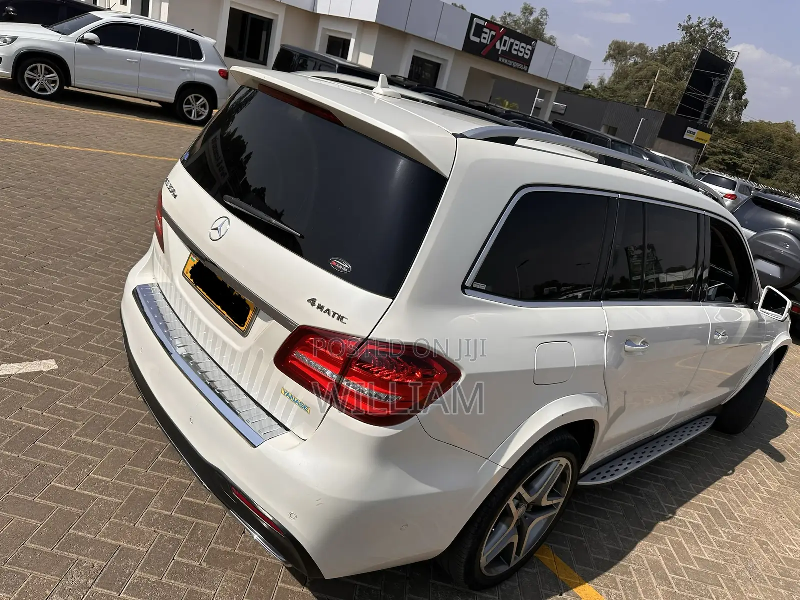 Mercedes-Benz GLS-Class GLS350d 4Matic 2017 White