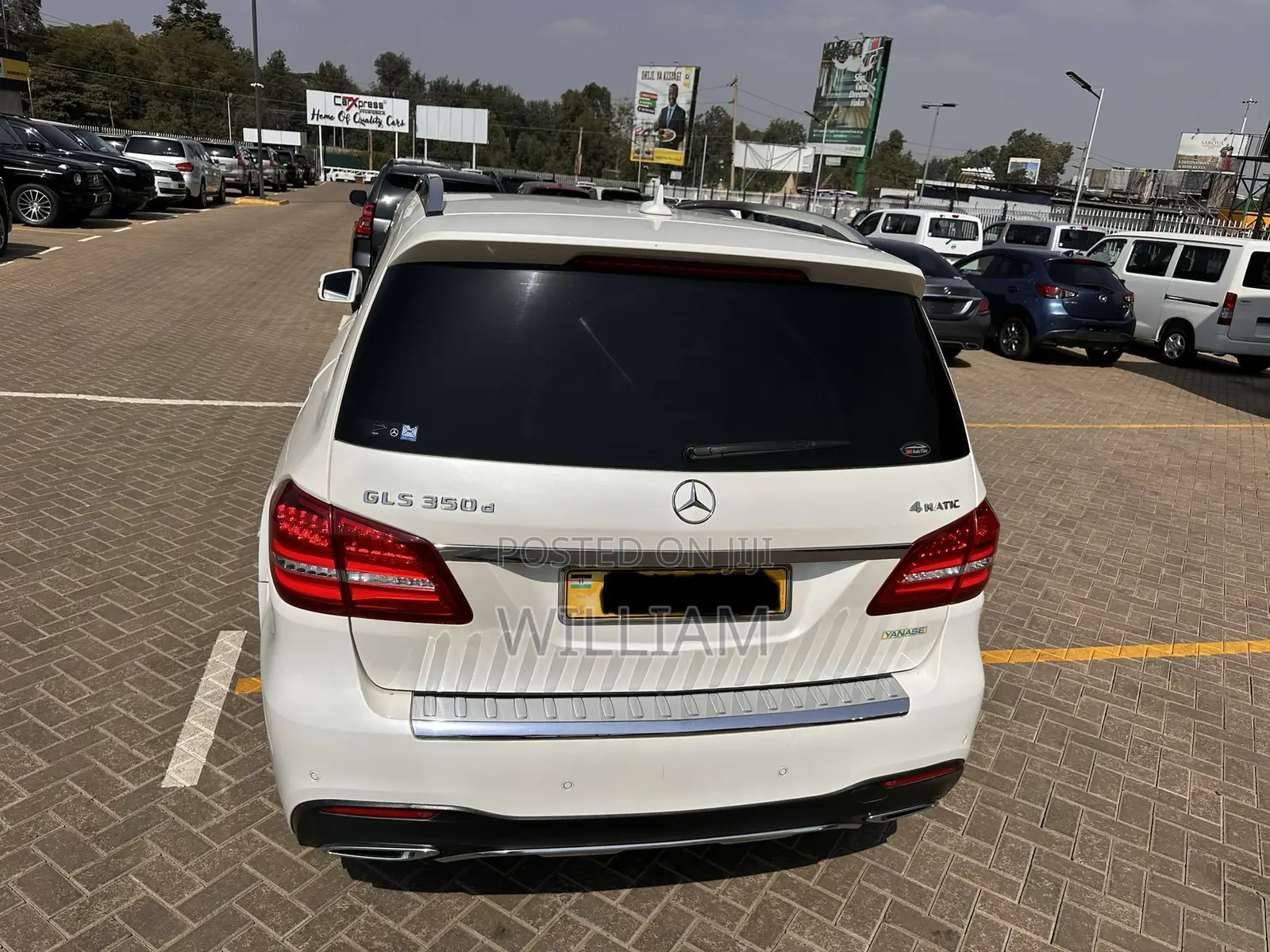 Mercedes-Benz GLS-Class GLS350d 4Matic 2017 White