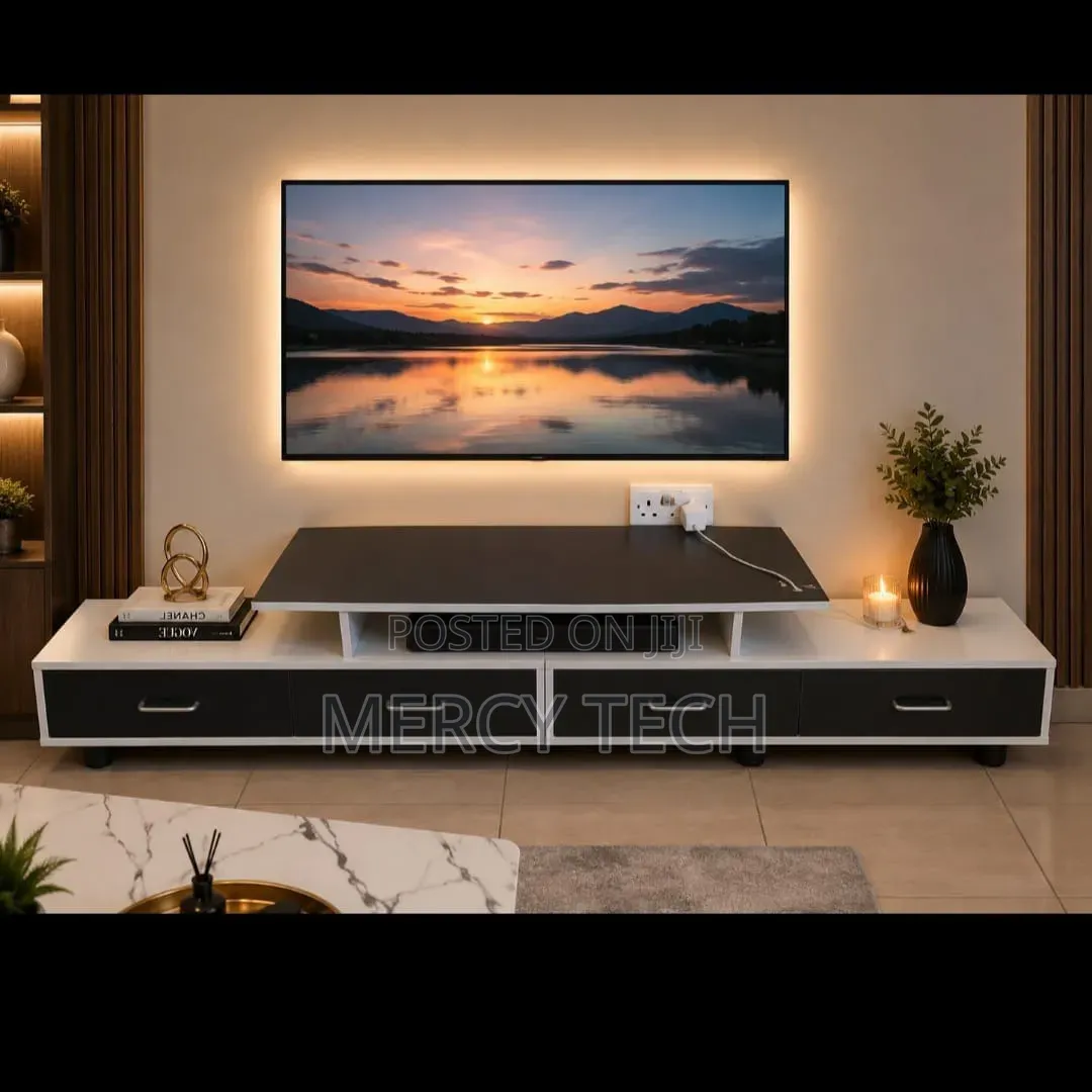 Imported Executive TV Stand With Drawers