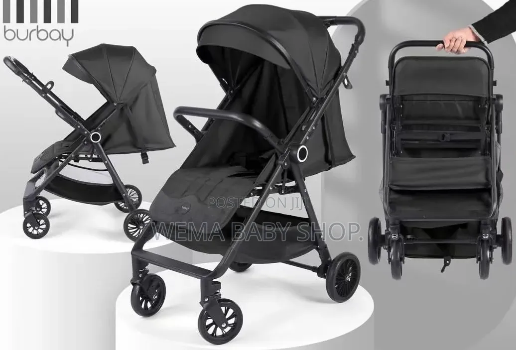 Burbay Reversible/Collapsible/Easy Fold Baby Travel Stroller.
