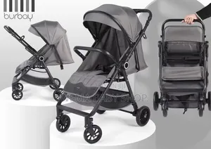 Burbay Reversible/Collapsible/Easy Fold Baby Travel Stroller.