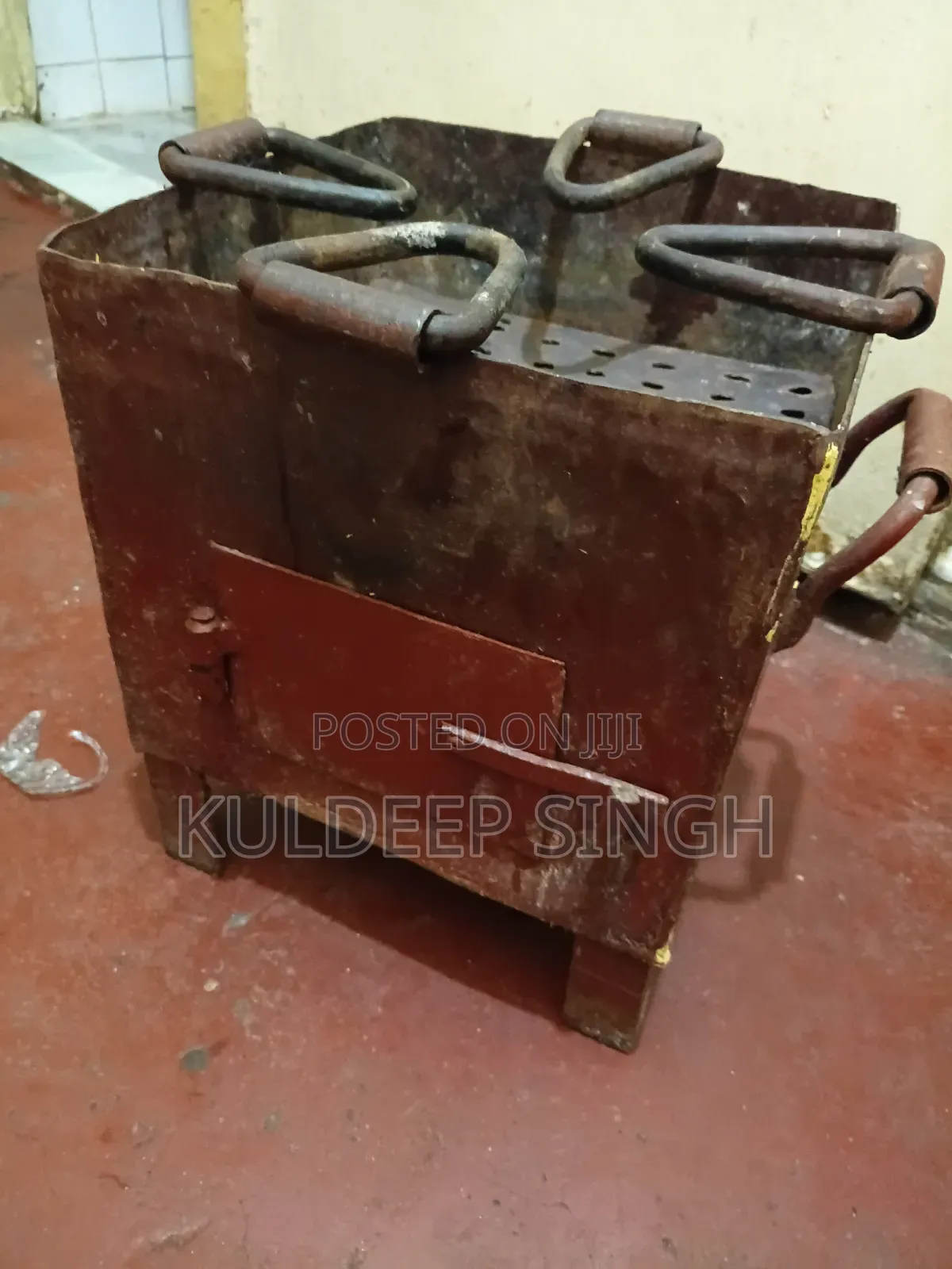 Heavy Metal Steel Ziko 12"x12" Height 18inch