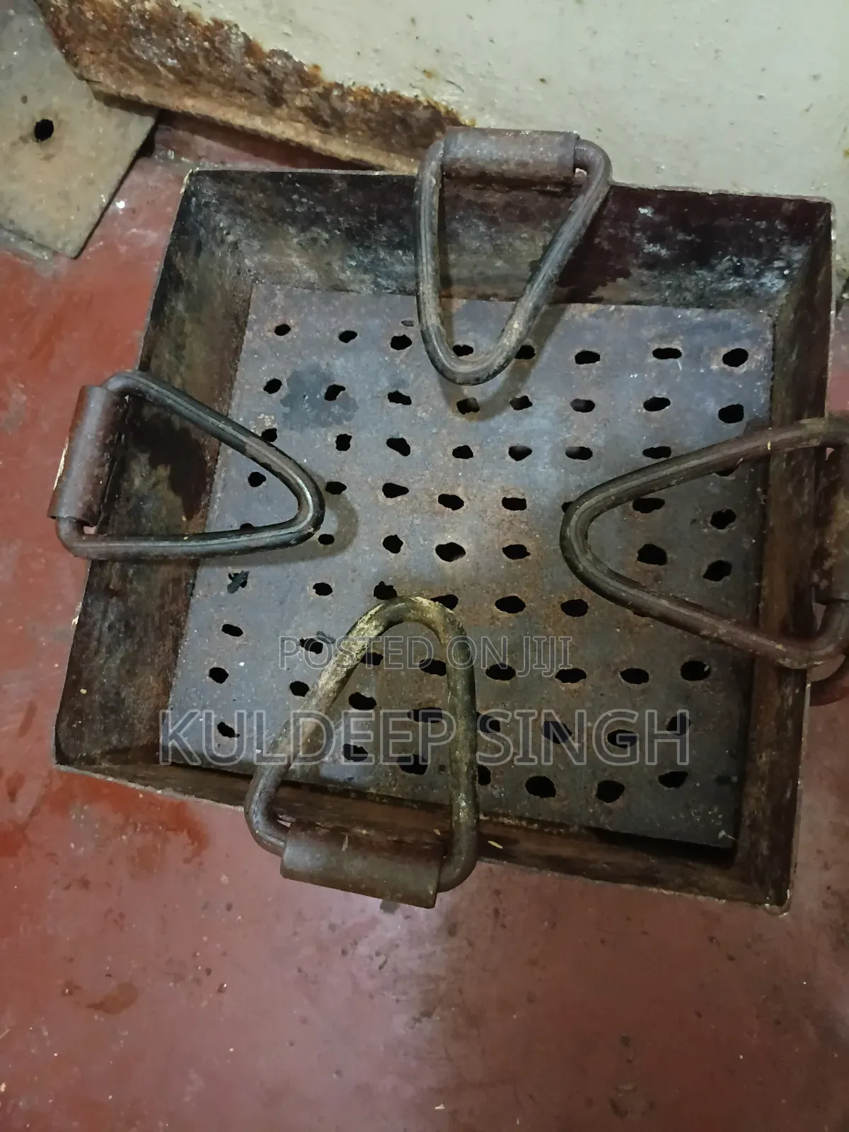 Heavy Metal Steel Ziko 12"x12" Height 18inch