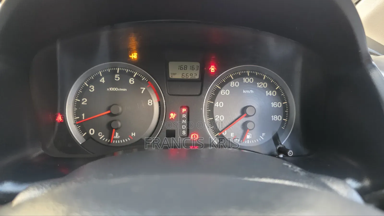 Honda Stream 2008 Black