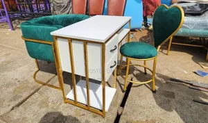 Salon Nail Table and Chair Set