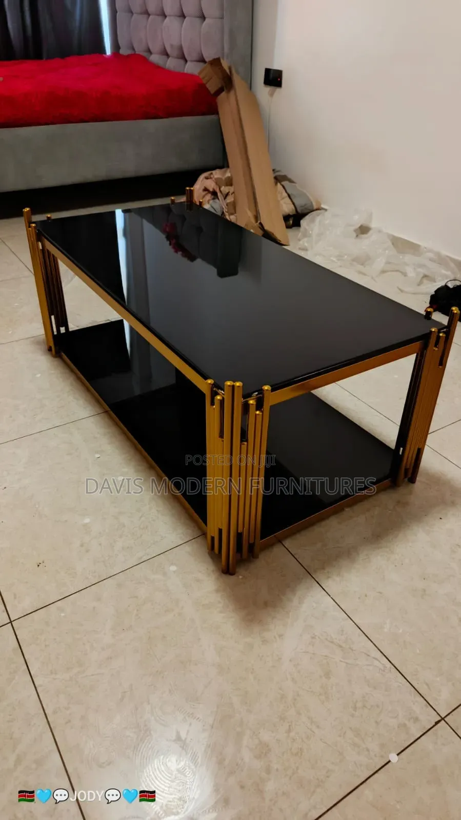 Double -Layer Coffee Table