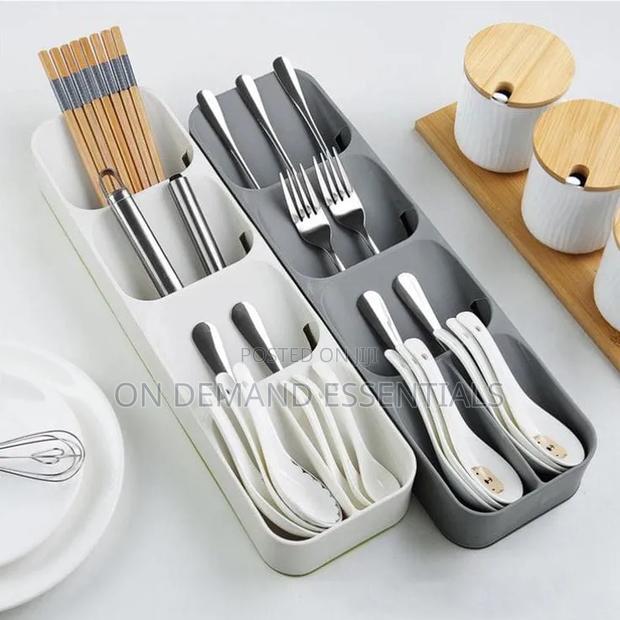 Drawer Cutlery Organizer
Grey,white