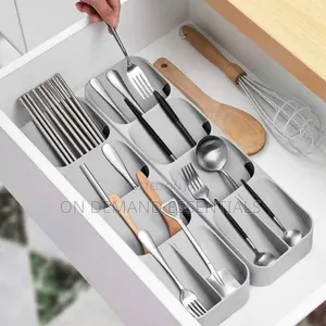 Drawer Cutlery Organizer
Grey,white