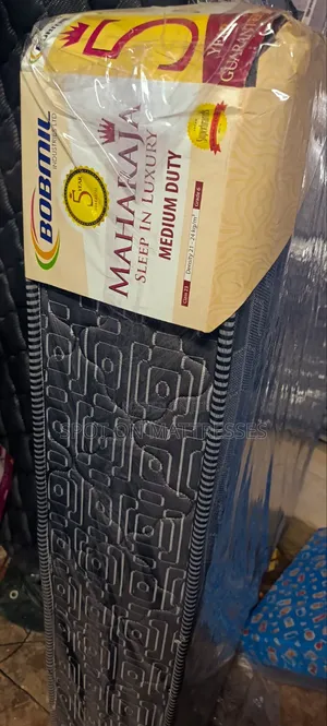 Sleep in Luxury! 5X6 MD Bobmil Maharaja Foam Mattresses. 5yrs Warranty