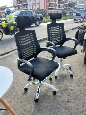 Mesh Office Chair With Headrest