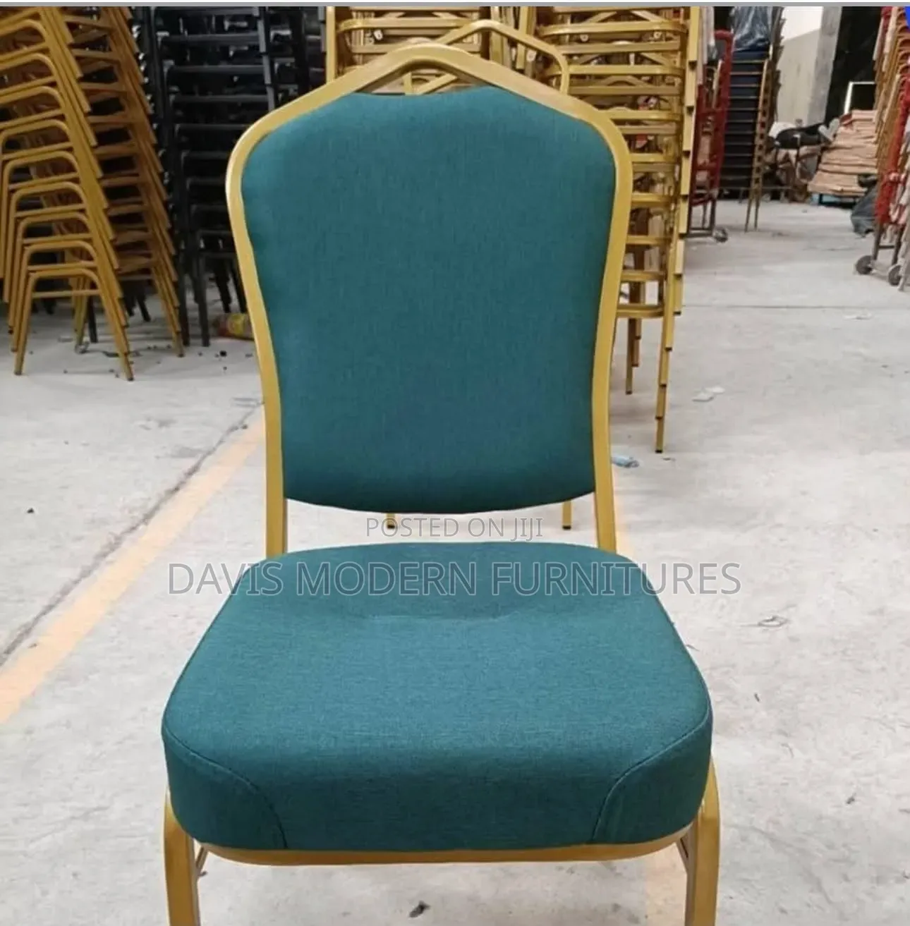 Golden Frame Chair