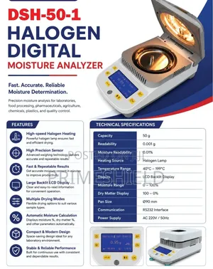 DSH-50-1 Halogen Moisture Analyzer