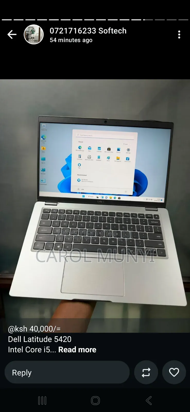 New Laptop NEC 4GB Intel Core i3 SSD 128GB