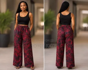 Cotton Palazzo Pants