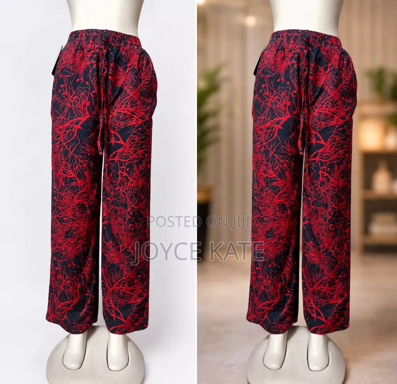 Cotton Palazzo Pants