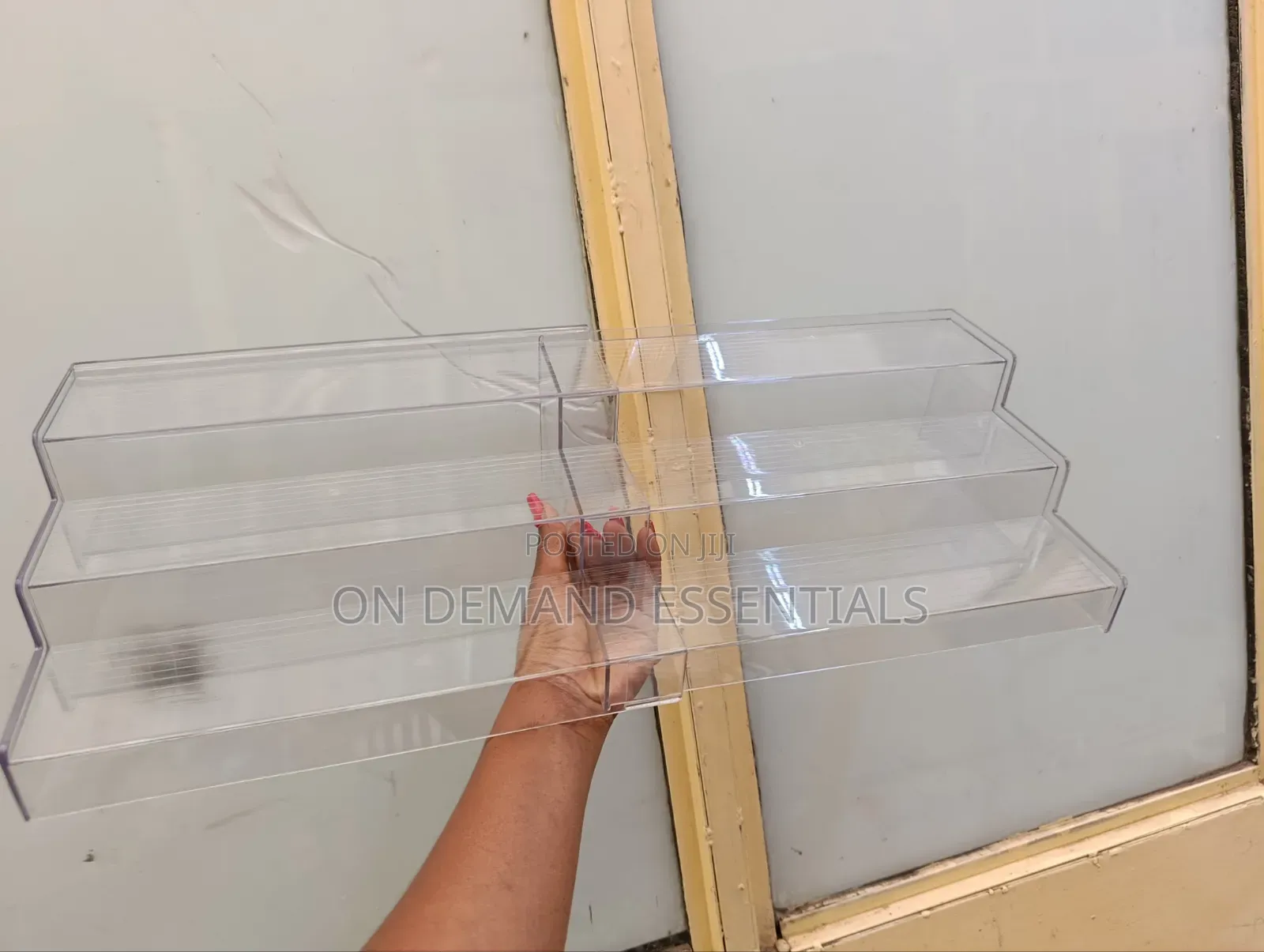 3step Acrylic Expandable Spice Rack/Cosmetic/Perfume Rack