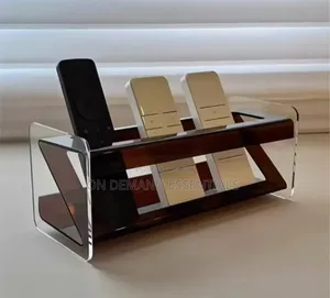 Clear Brown High Quality Acrylic Remote Holder