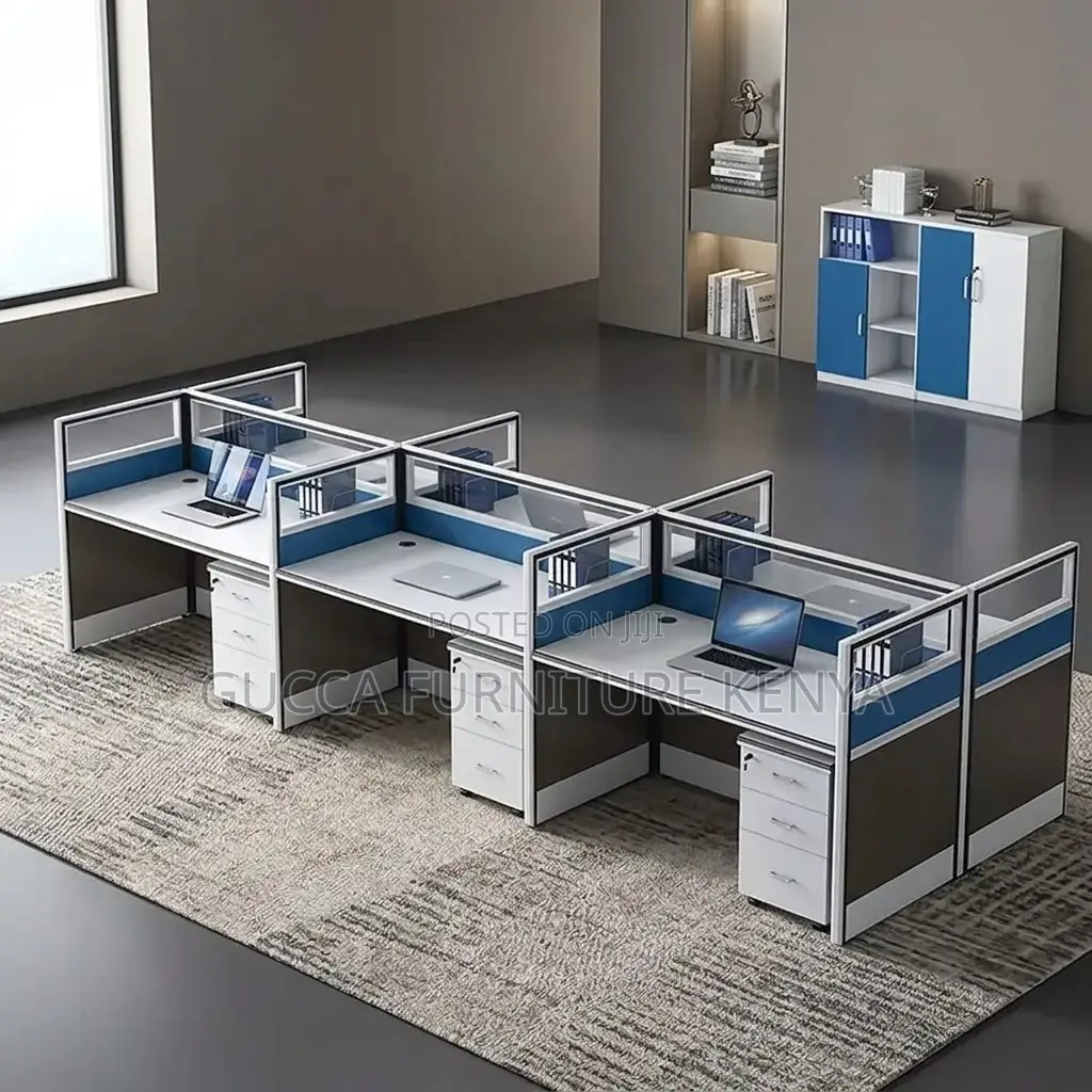 6-Seater Imported Workstation Desk