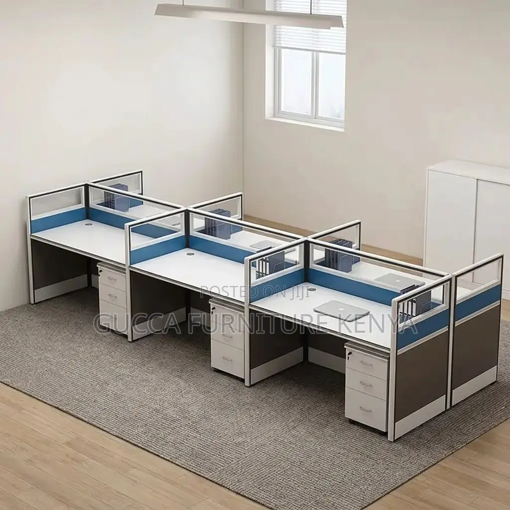 6-Seater Imported Workstation Desk