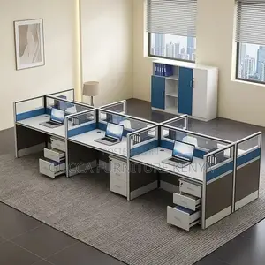6-Seater Imported Workstation Desk