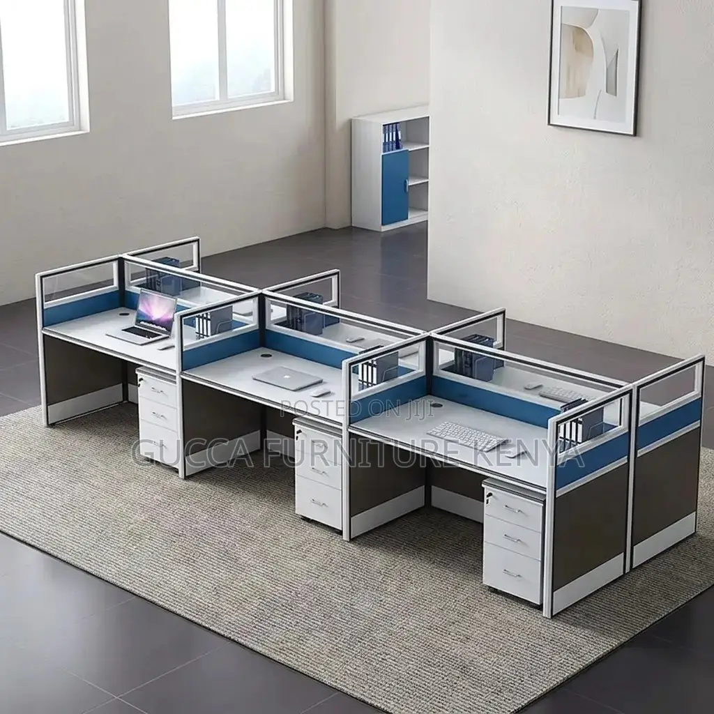 6-Seater Imported Workstation Desk