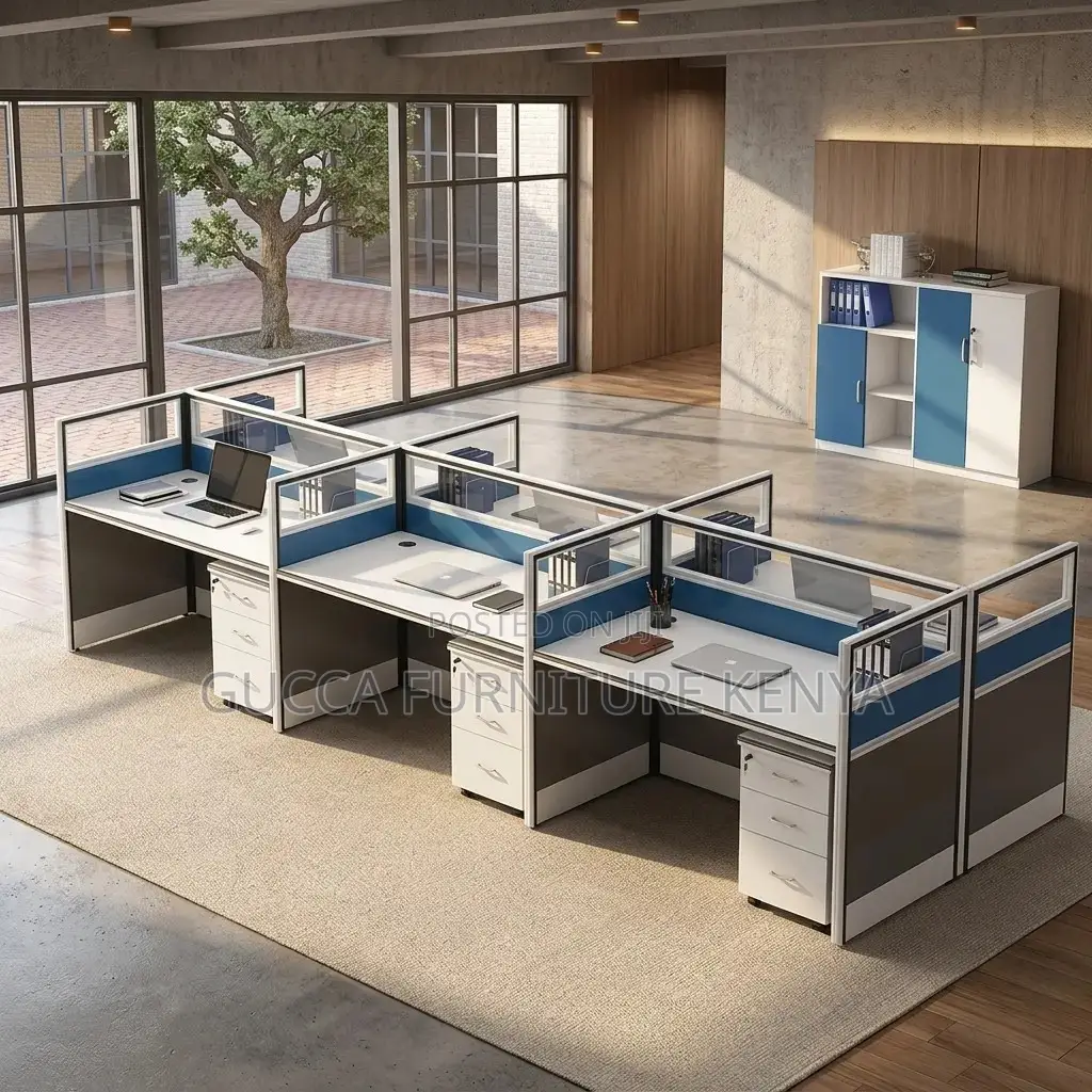 6-Seater Imported Workstation Desk