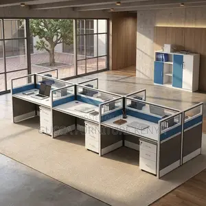 6-Seater Imported Workstation Desk