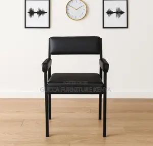 Leather Padded Catalina Chair With Armrest