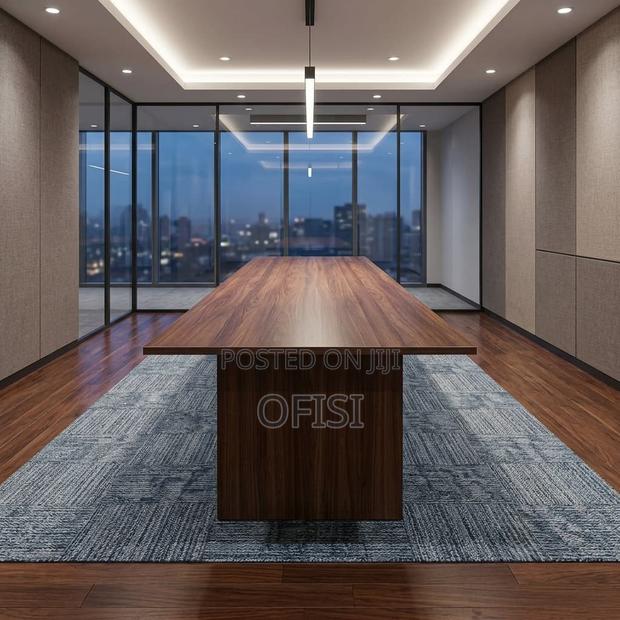 Boardroom Table; 6 Meter Custom Office Boardroom Table - thumbnail 2