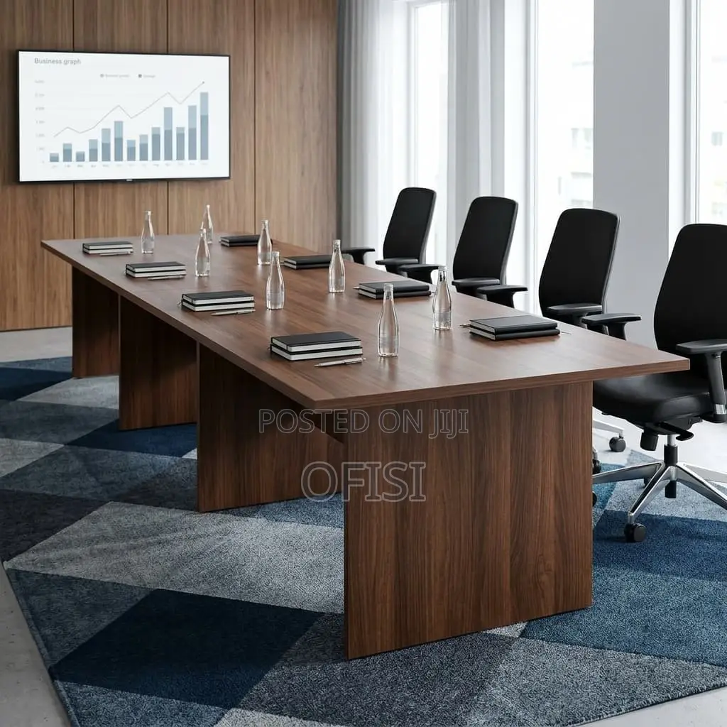 Boardroom Table; 6 Meter Custom Office Boardroom Table