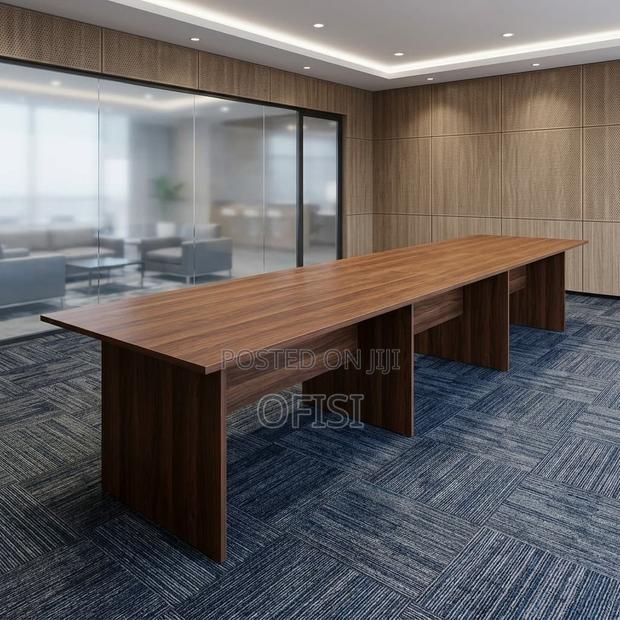 Boardroom Table; 6 Meter Custom Office Boardroom Table - thumbnail 4