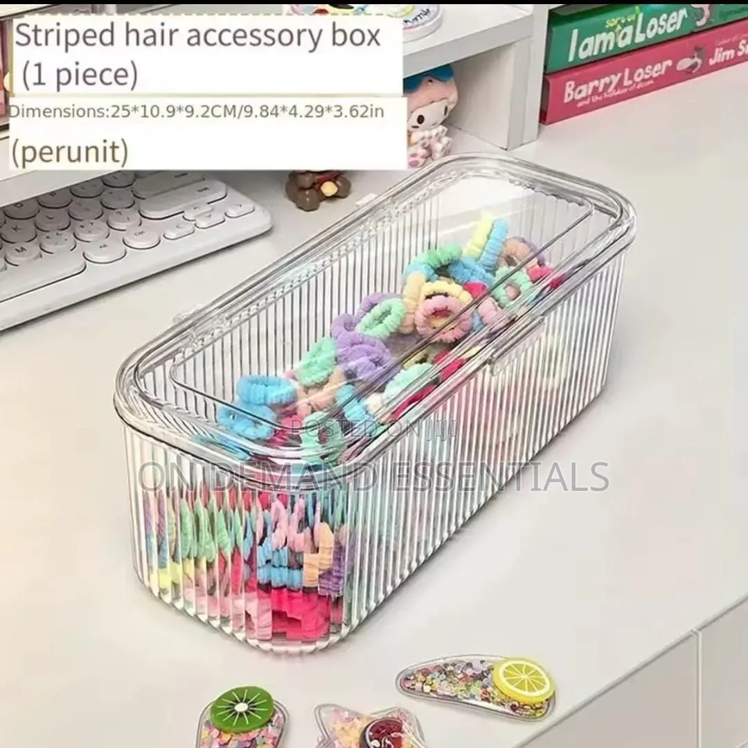Clear Acrylic Multipurpose Accessory/Cosmetic/Kitchen Organizer