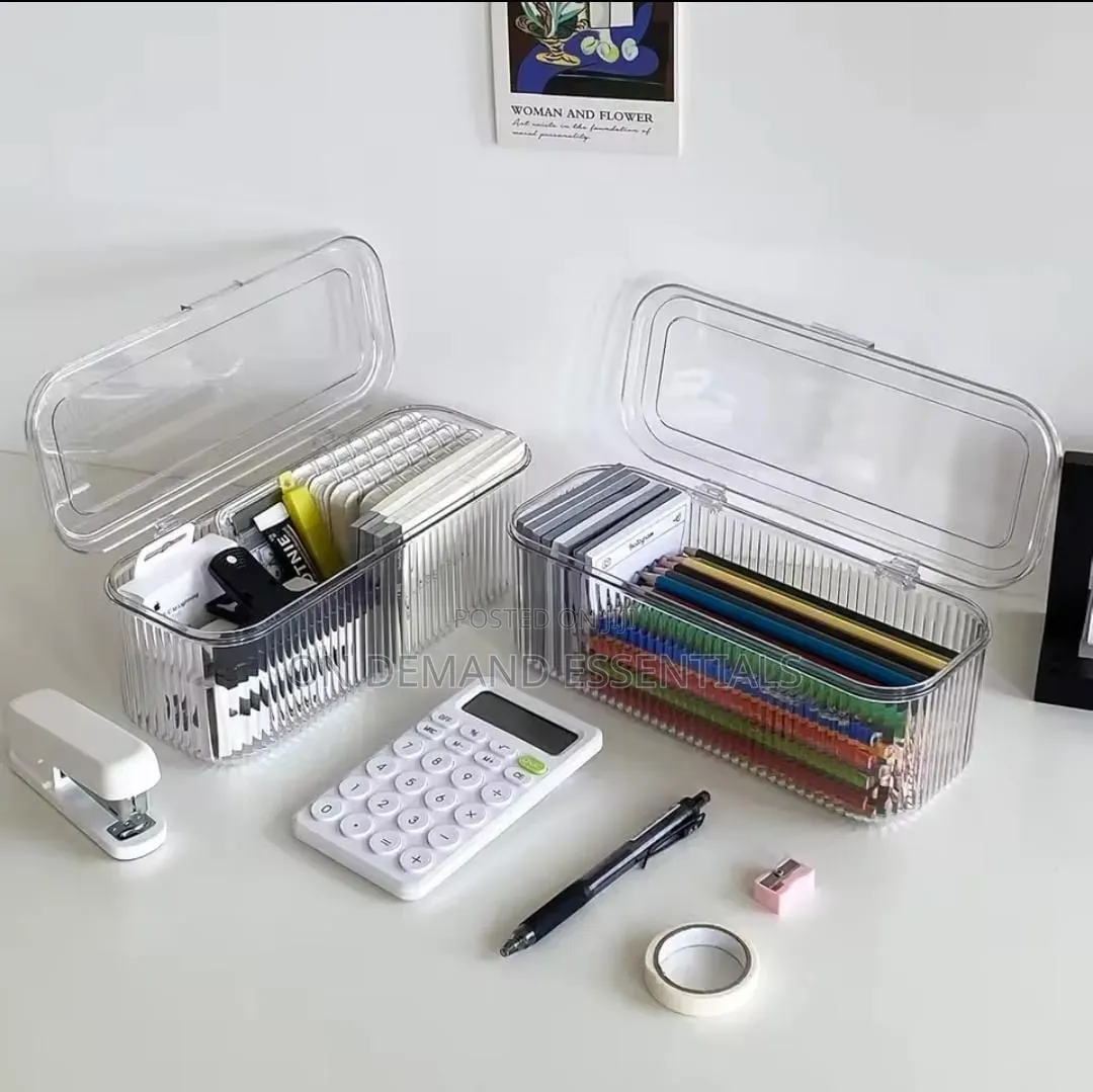 Clear Acrylic Multipurpose Accessory/Cosmetic/Kitchen Organizer