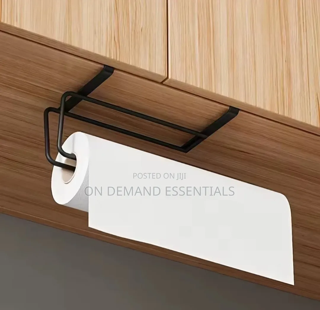 Undershelf Metallic Kitchen Paper Towel Holder