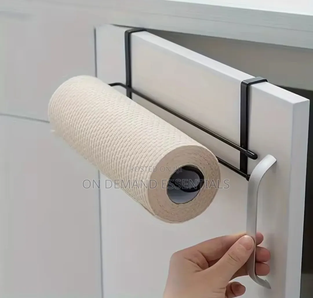 Undershelf Metallic Kitchen Paper Towel Holder