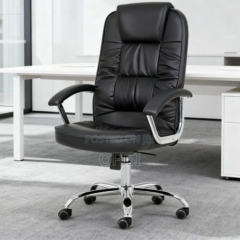 Office Chair; Executive Swivel Office Leather Chair
